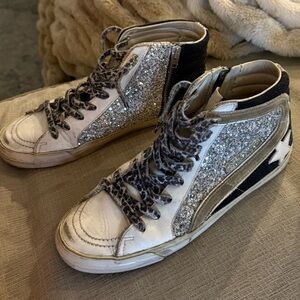 Women's golden goose slides - Neiman Marcus exclusive
